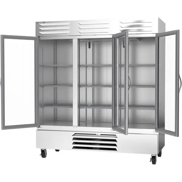 Beverage-Air Regular Vista® Bottom Mount Reach- Freezer, Exterior Dimensions: WxDxH: 75” X 33 3/4” X 84 1/4”, FB72H...