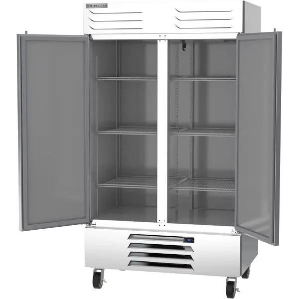 Beverage-Air Trusted Vista® Series Solid Door Reach- Freezer, Exterior Dimensions: WxDxH: 47" X 33 3/4" X 84 1/...