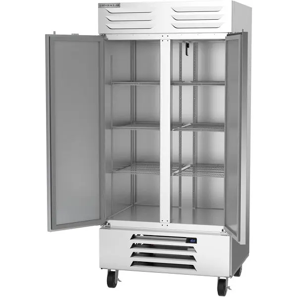 Beverage-Air Vista® Bottom Mount Reach- Freezer, Exterior Dimensions: WxDxH: 39 1/2” X 33 3/4” X 83 15/16”, FB35HC-1S