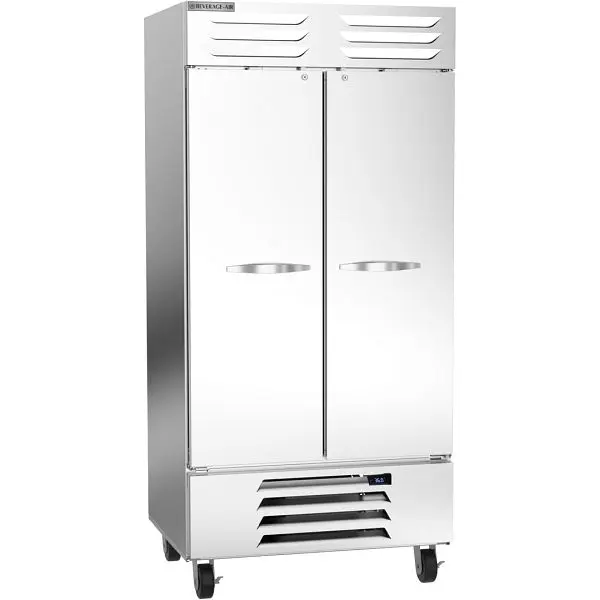 Beverage-Air Vista® Bottom Mount Reach- Freezer, Exterior Dimensions: WxDxH: 39 1/2” X 33 3/4” X 84”, RB35HC-1S