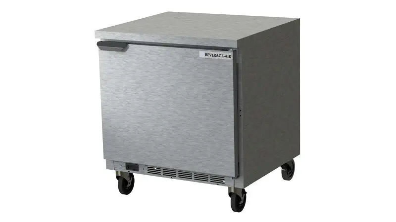 Beverage-Air Worktop Freezer Solid Door Flat Top, Exterior Dimensions: WxDxH: 32" X 32" X 35 1/2", WTF32AHC...