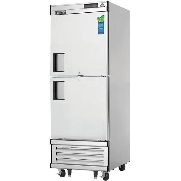 Everest Precision Refrigeration 1 Section Wide Half Door Freezer, 29 1/4", EBWFH2 Everest Refrigeration