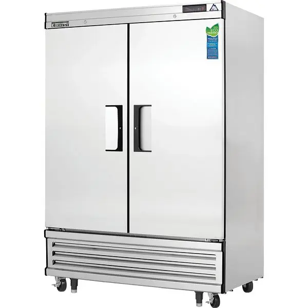 Everest Refrigeration 2 Door Freezer, 54 1/4", EBF2