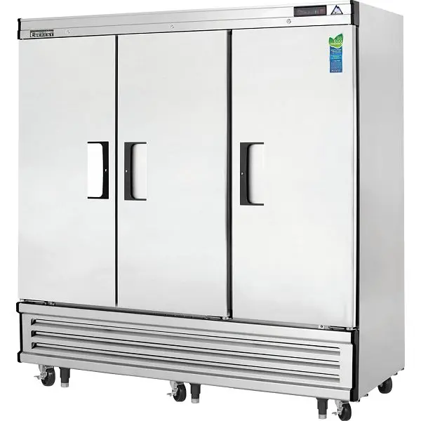 Everest Refrigeration 3 Door Freezer bottom mounted, 75", EBF3