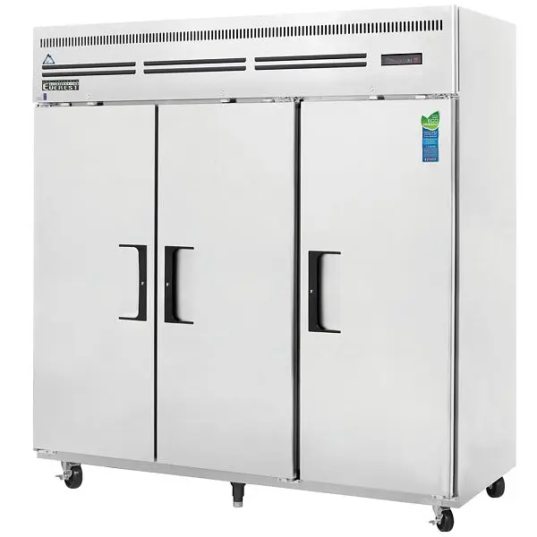Everest Refrigeration 3 Door Freezer top mounted, 75", ESF3