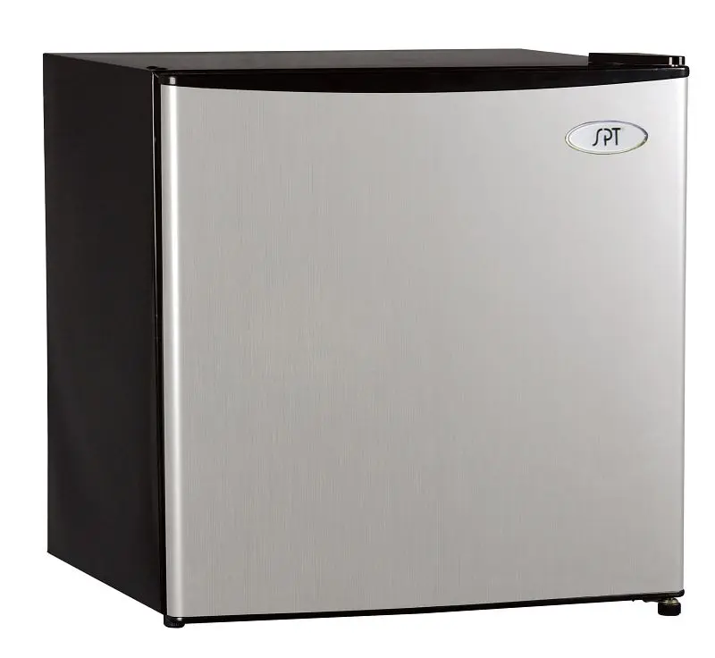 Sunpentown 1.72 cu.ft. Space-saving Refrigerator, Stainless High-Carbon Steel/Black, RF-172SS