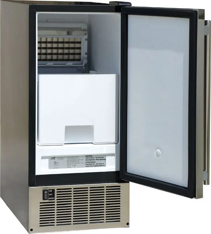 Sunpentown Convertible Under-Counter Ice Maker (commercial grade), IM-60YUS