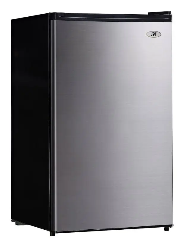 Sunpentown Ultra-Strong 4.4 cu.ft. Space-saving Refrigerator Energy Star, Stainless, RF-444SS