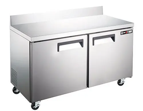 U-Star No-Tool Worktop Freezer 12 Cu Ft Two Door 47 Inches, USWF-2D