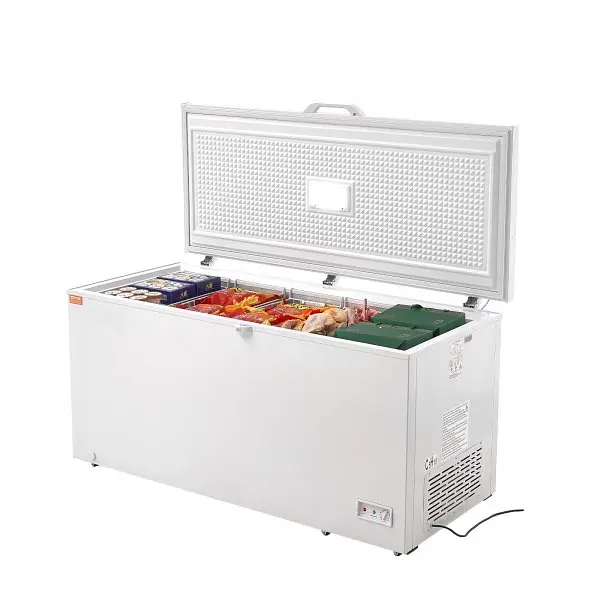 VEVOR Chest Freezer, 17.2 Cu.ft / 488 L Large Deep Freezer & 4 Removable Binquireets, JYLJ172CFTBSXLUXPV1