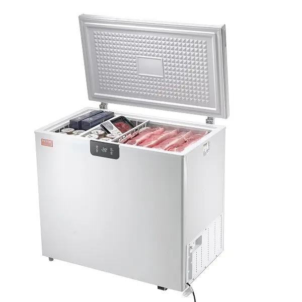 VEVOR Chest Freezer, 7 Cu.ft / 198 L Space-saving Deep Freezer, Ivory, JYLJ7CFTBS00V5PV8V1