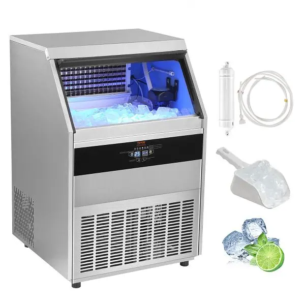 VEVOR Commercial Ice Maker, 450lbs/24H, SYYTSFBZBJ44NY30VV1
