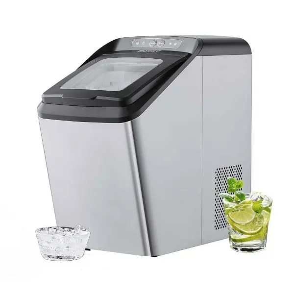 VEVOR Countertop Ice Maker, 30lbs 24Hrs, JJBTMSZB30LBS9VDUV1