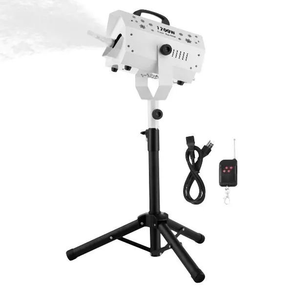 VEVOR Snow Machine 1200W Snow Making Machine Height Adjustable Stand, XHJXP1200WZJA7BMXV5