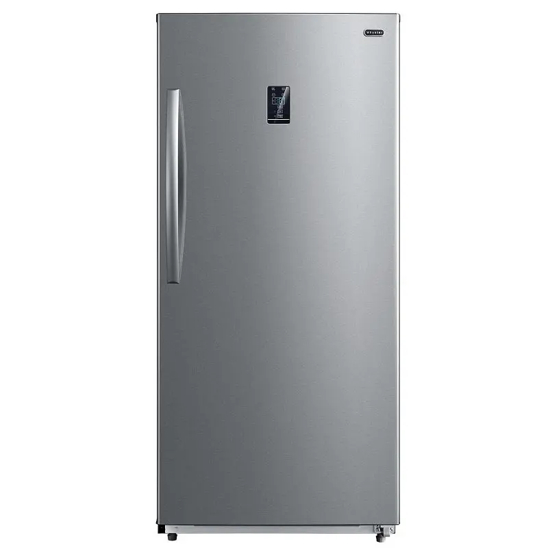 Whynter Energy Star 13.8 cu.ft. Digital Upright Convertible Deep Freezer/Refrigerator, Stainless Carbon Steel, UDF-139SS