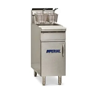 Imperial Heavy Duty Range Match Fryer, gas, 50pounds capacity, IHR-F50