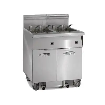 Imperial UV-Resistant Fryer, electric, (3) battery, 75pounds capacity each, computer controls, immersed elements, built- s...