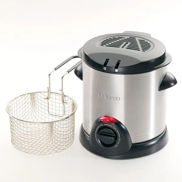 Presto Stainless Steel Electric Deep Fryer, 05470