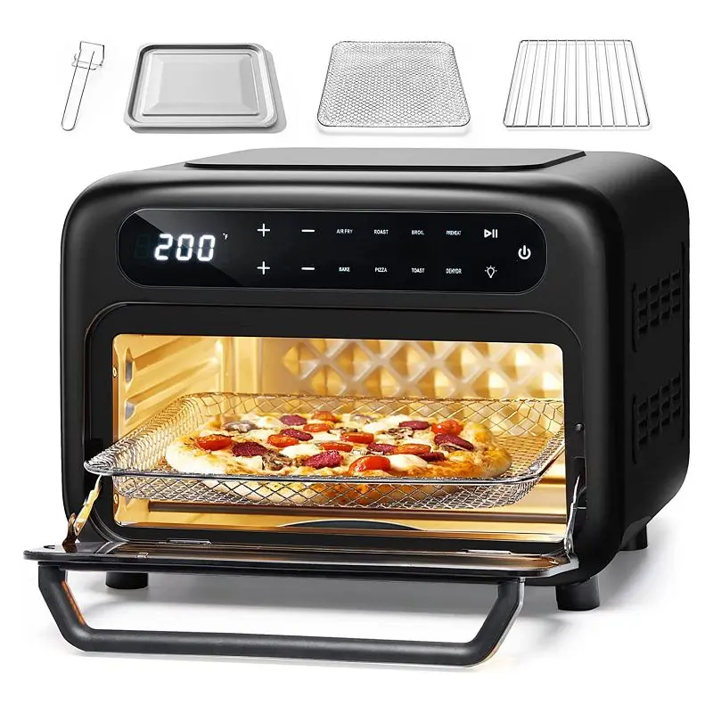 Silonn Fluorescent Air Fryer Oven, 13.72 QT, SLAF03TB