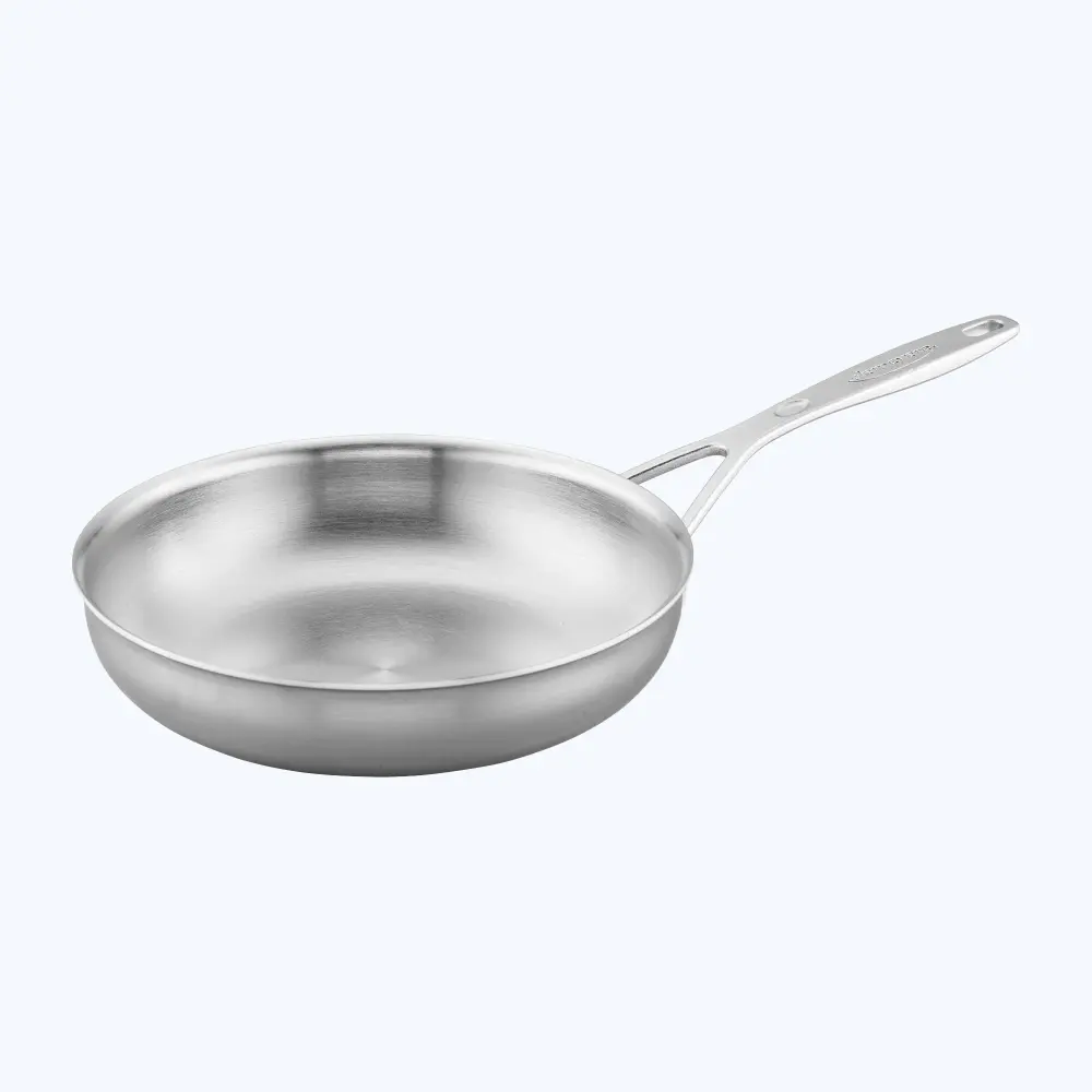 5-Ply 9.5-inch Rust-resistant Steel Fry Pan