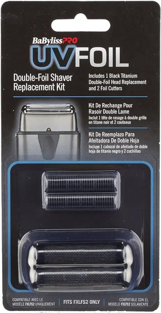 Double-Foil Shaver Replacement Kit FXLFS2 Installation Guide