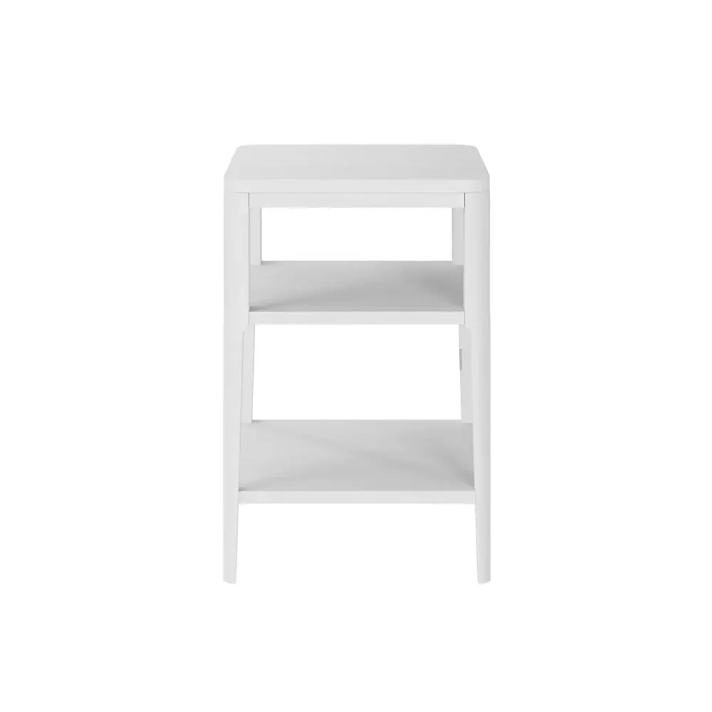 Abberley Square End Table - Chalk