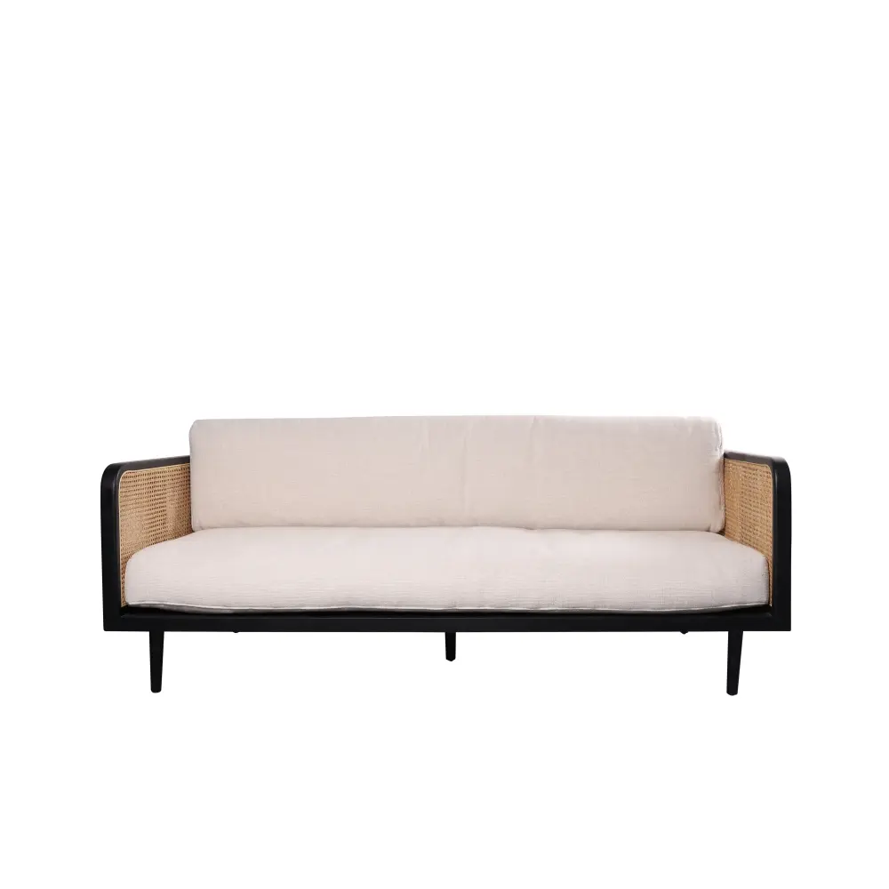 Bank - Milan - Rattan - Ebony