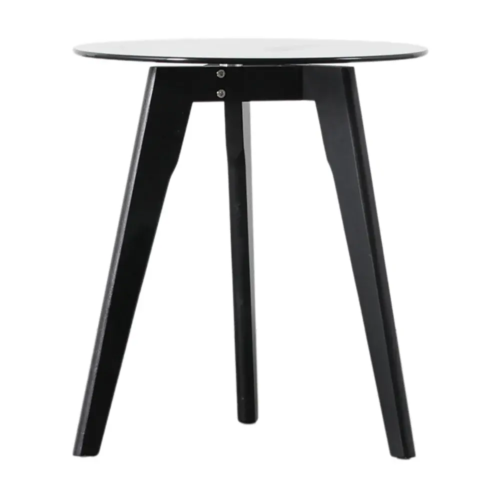Blair Round Side Table - Midnight