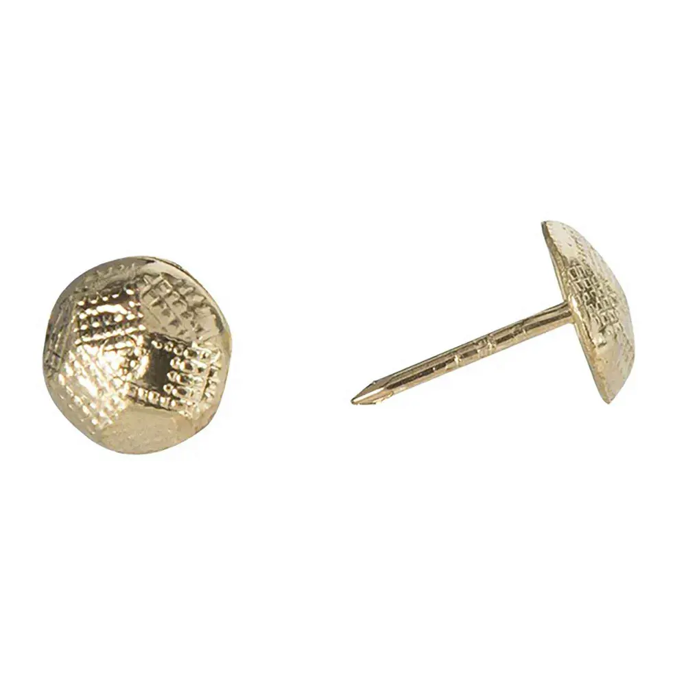 Brass Furniture Nail, 1/2" (40 Units)