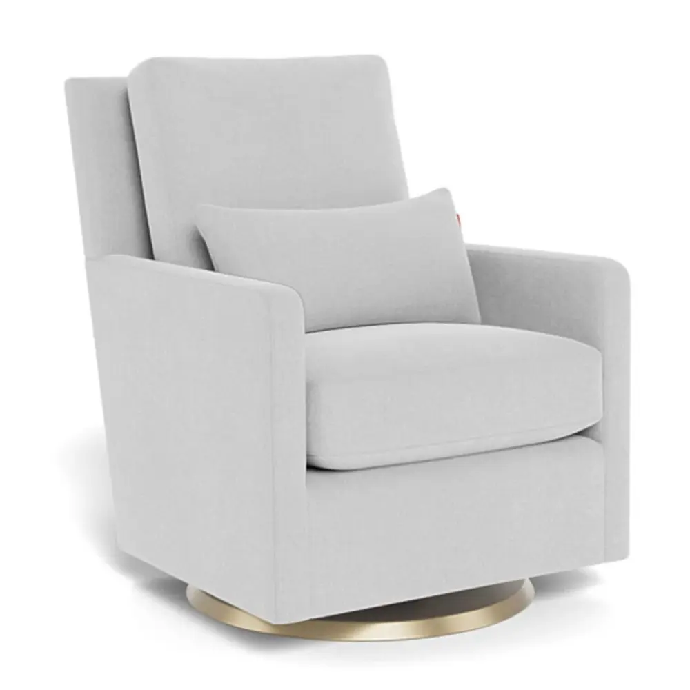 Como Rocking and Rotate Armchair - Ash / Gold