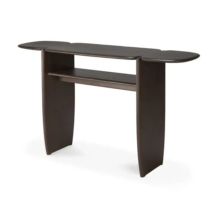 PI Console Table - Mahogany