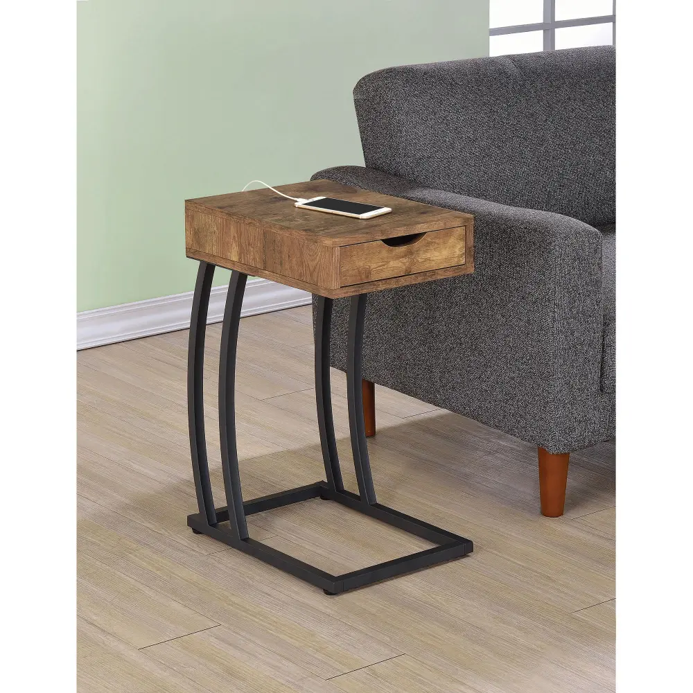 Diamond Modern Furniture COA Chairside Table 900577