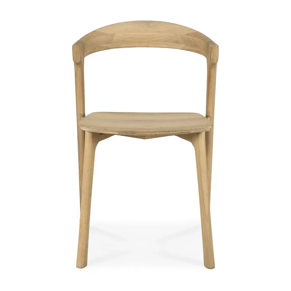 Heavy-Duty Industrial Bok Dining Chair - Oak
