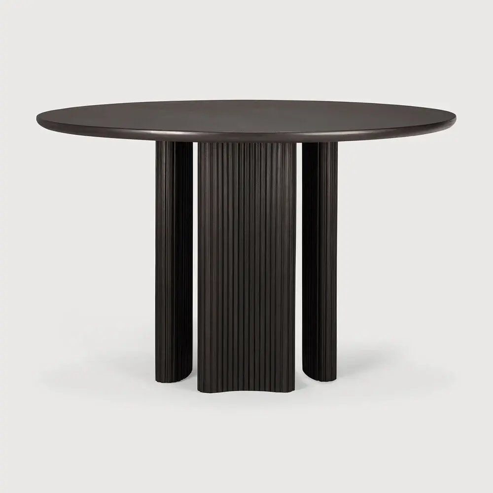 Industrial Metal Roller Max Dining Table
