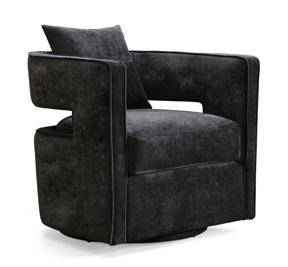 Kennedy Black Pivot Chair - UK