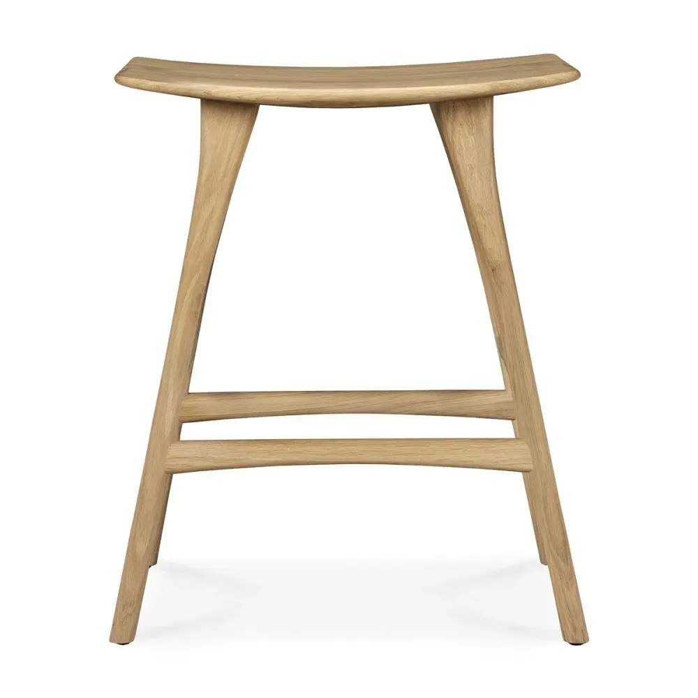 Osso Counter Stool - Oak - 72" Wide