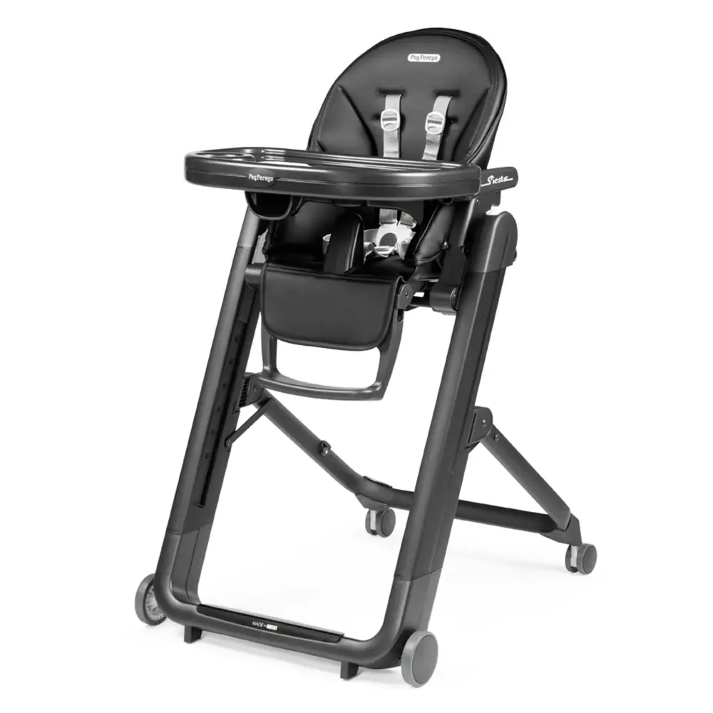 Siesta High Chair - Verified Black