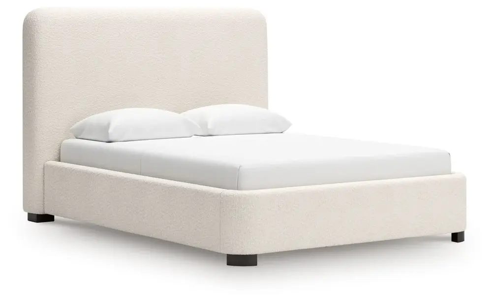 Solid Wood Brintstreet - Upholstered Bed