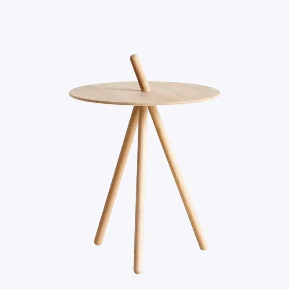 Space-Saving Come Here Side Table