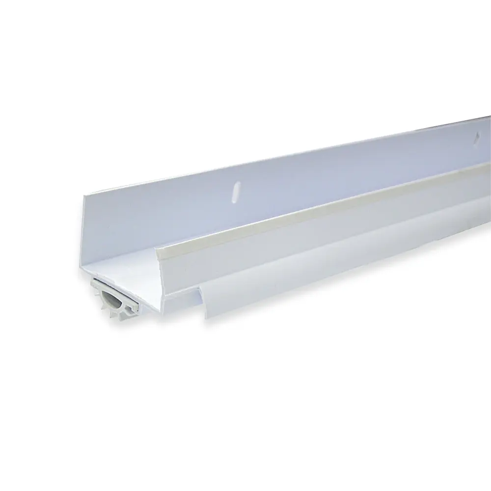 U-shape door bottom 36'' vinyl & polymer - Fast Shipping Included