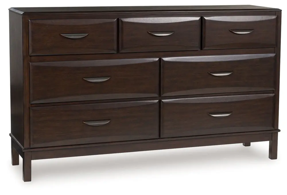 Vanmore - Dresser - Charcoal Brown