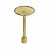 102-827 Legend Valve 10" Polished Brass Log Lighter Core