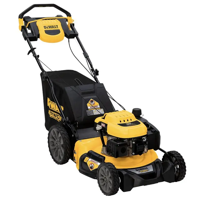 DEWALT 12ABP3RJ039 Lawn Mower, 196 cc Engine Displacement, Gas, 21 W Cutting