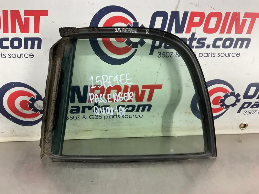 03-06 Infiniti G35 Sedan Right Rear Quarter Window Glass 82262AL502 OEM 15BE4EE