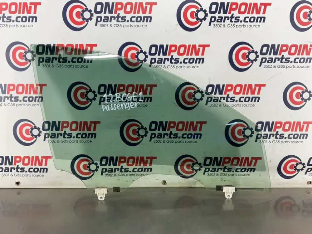 10-15 Infiniti G37 Q40 Sedan Right FR Door Window Glass 803001NF0A OEM 12BCGE1