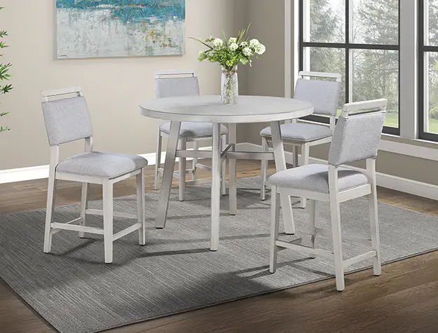 Blanche Round Counter Dining Sets