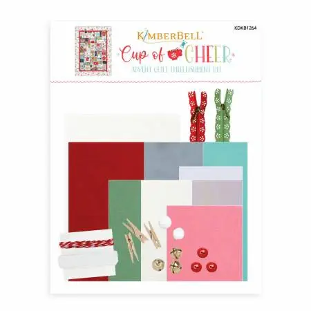 Cup Cheer, Kimberbell Embellishment Kit #KDKB1264