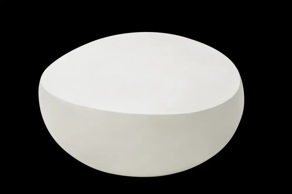 Elementi Home - Ikaria 42" Egg Shape Concrete Coffee Table FCG09