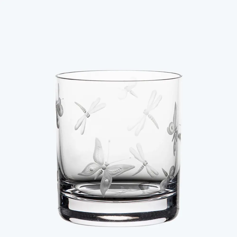 Fly Fusion Twofold Old-Fashioned Glass