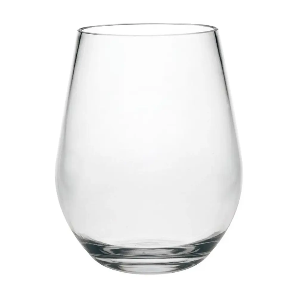Halo - Oval Hi Ball Tritan Plastic Drinking Glasses, Bpa No-cost, 20Oz (Set 4) - Clear